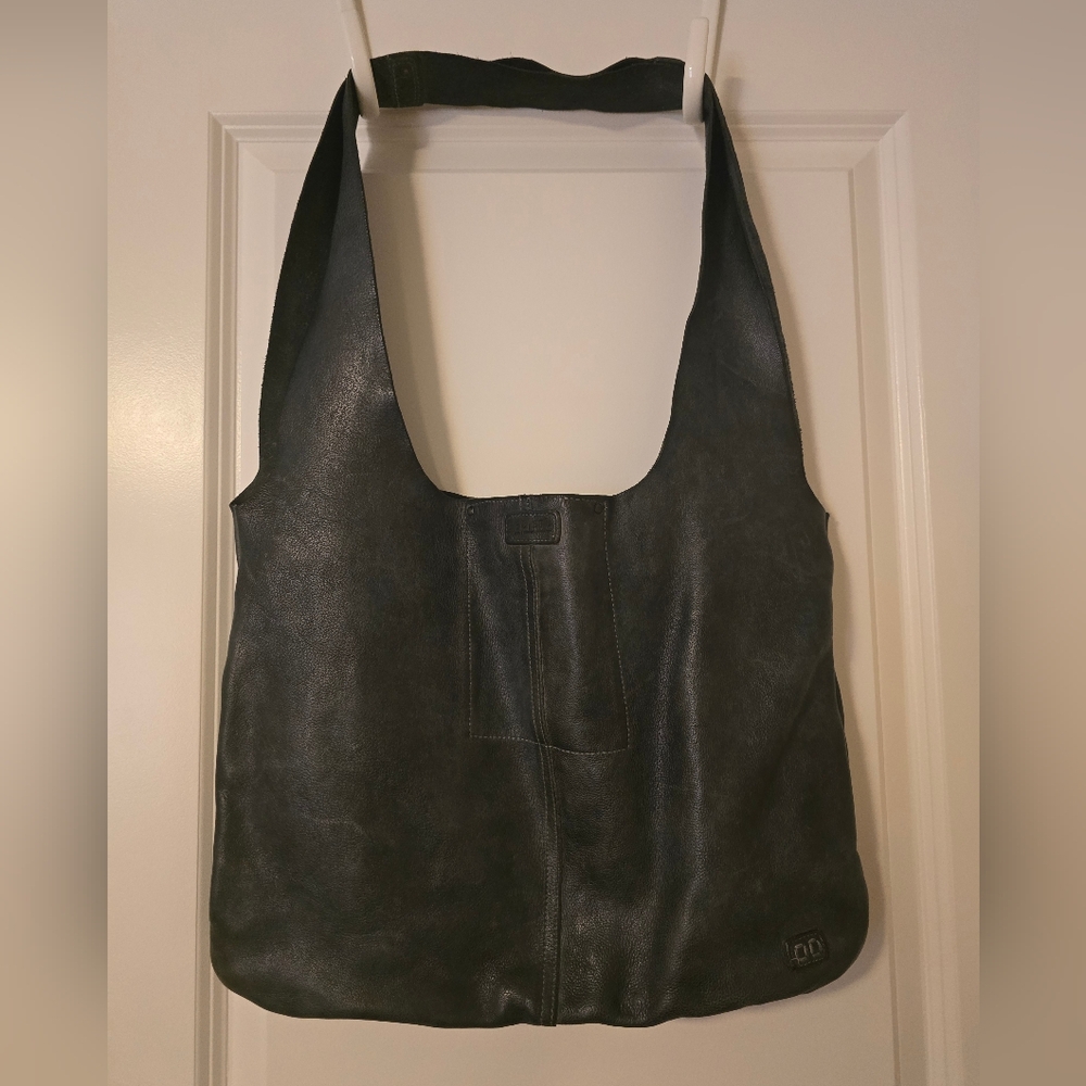 Bed|stu Handbag Dark Navy Blue Vegan Leather
